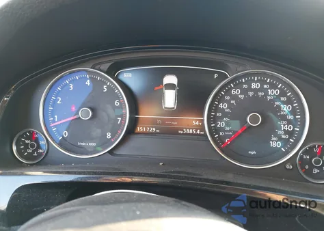 2014 Volkswagen Touareg 3.6L Sport z USA, uszkodzony, nr VIN WVGEF9BP6ED005878